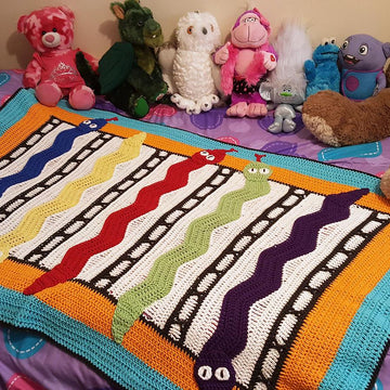 Hugs and Hisses Baby Blanket