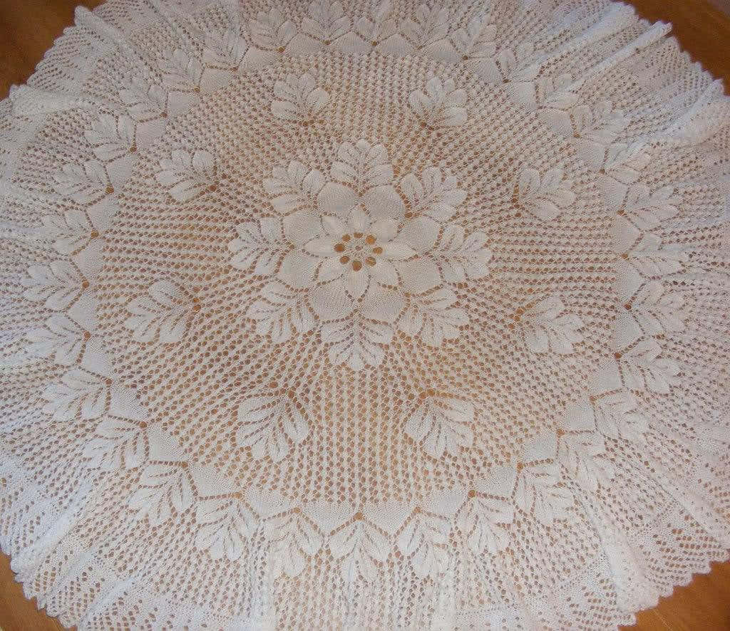 Oak Leaf Shawl