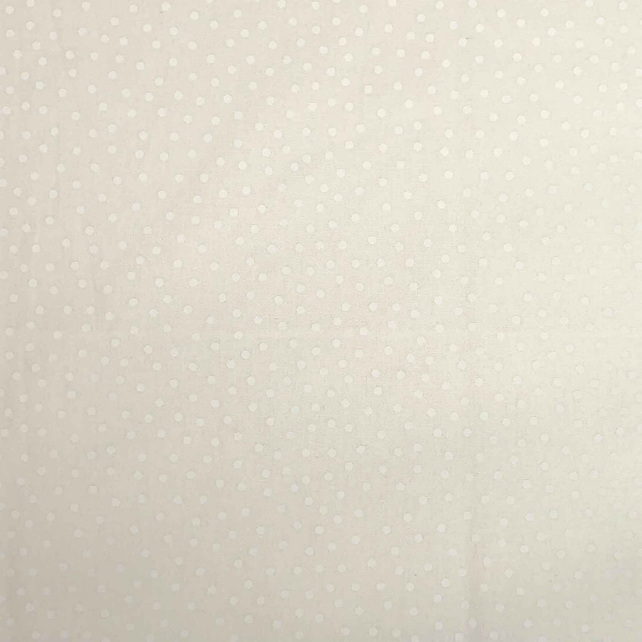 Craft Cotton Company Textured Spots - White