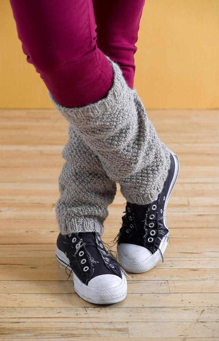 Electra Leg Warmers in Lion Brand Fishermen's Wool - 90623AD