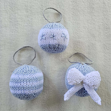Knitted Baubles