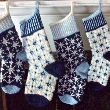 Midnight Snowfall Stockings