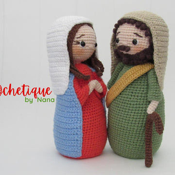 Christmas Nativity Set/Pesebre Navideño de Crochet