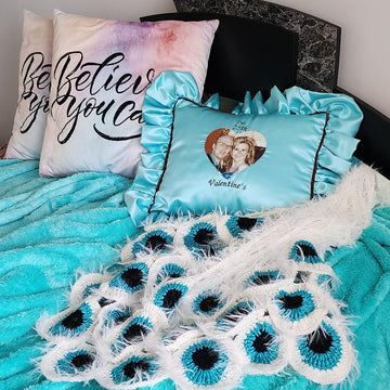 Good Luck Peacock Shawl