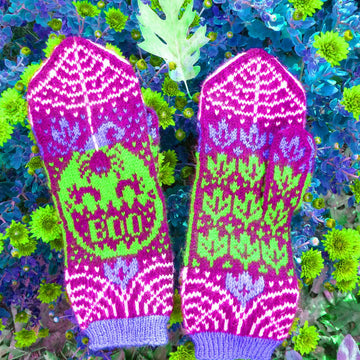 Spooky Friends Mittens