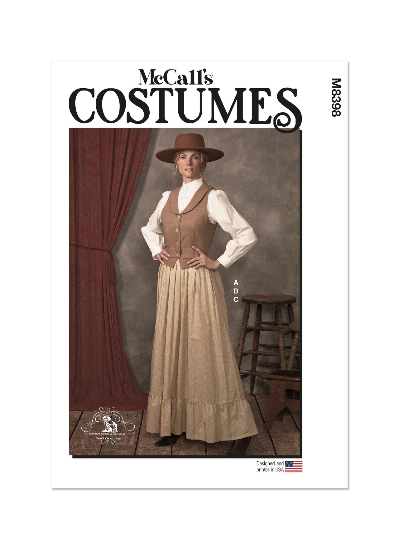 McCall's Misses' Costumes M8398 - Sewing Pattern
