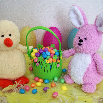 Easter Chick & Bunny Rabbit Soft Toys BB004