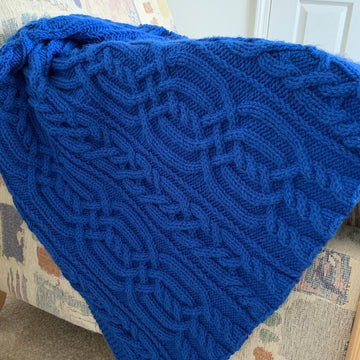 Keltie Cables Blanket or Throw