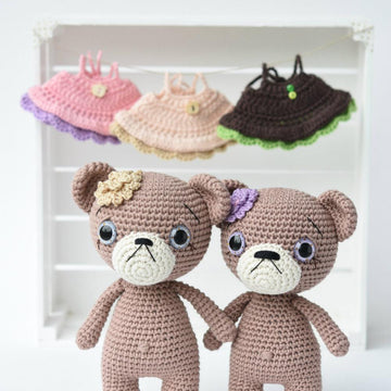 Cupcake dress teddy girl