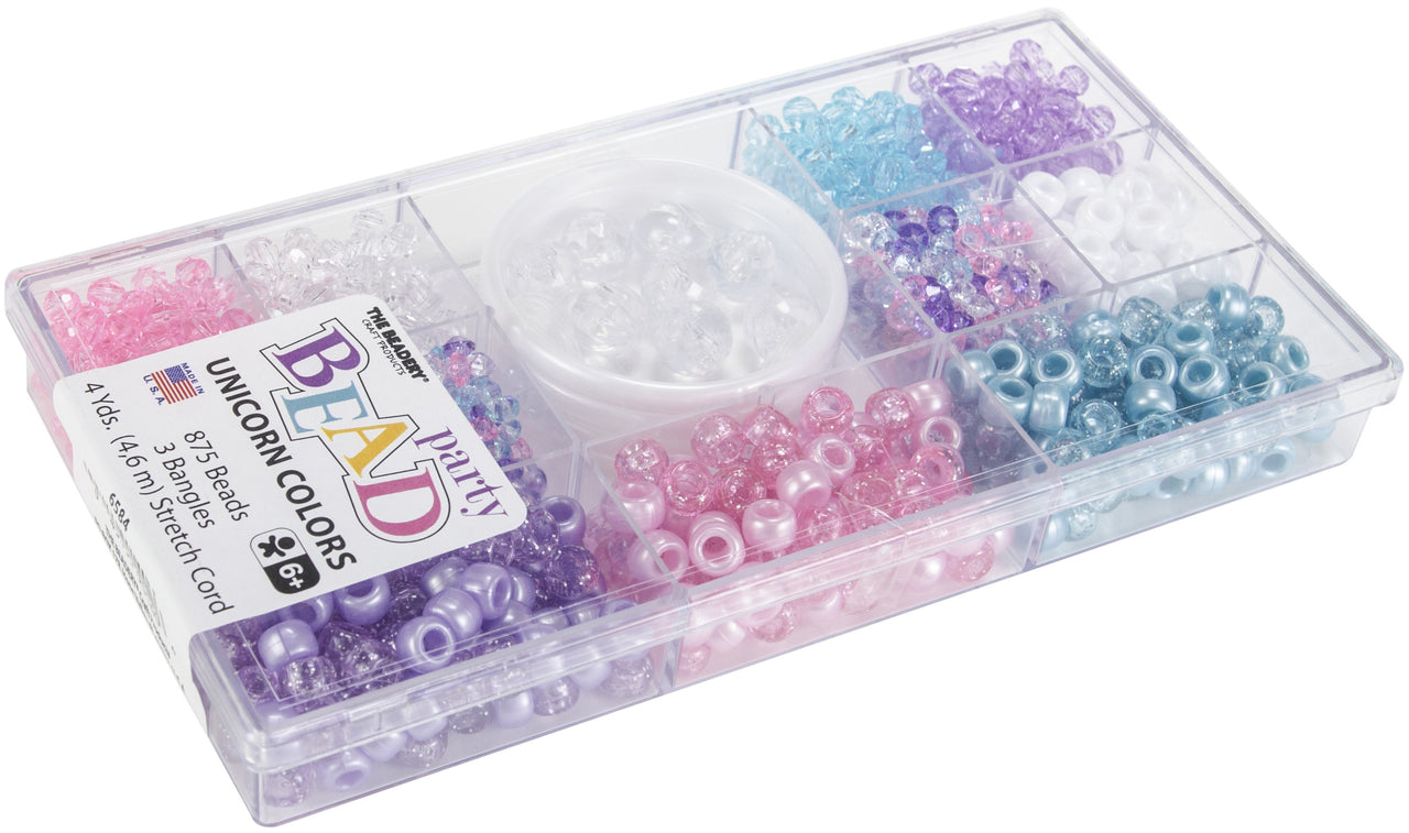 Beadery Party Bead Box Kit - Unicorn