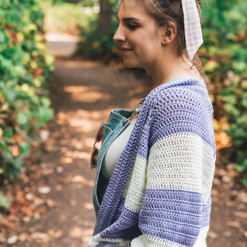Slouchy Stripe Cardigan