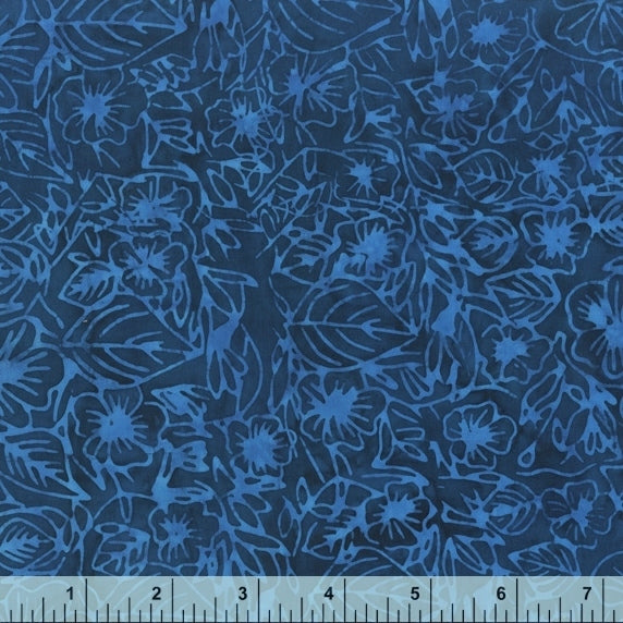 Anthology Fabrics Quiltessentials - Etching Blue I