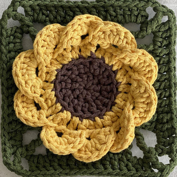 Sunflower Granny Square
