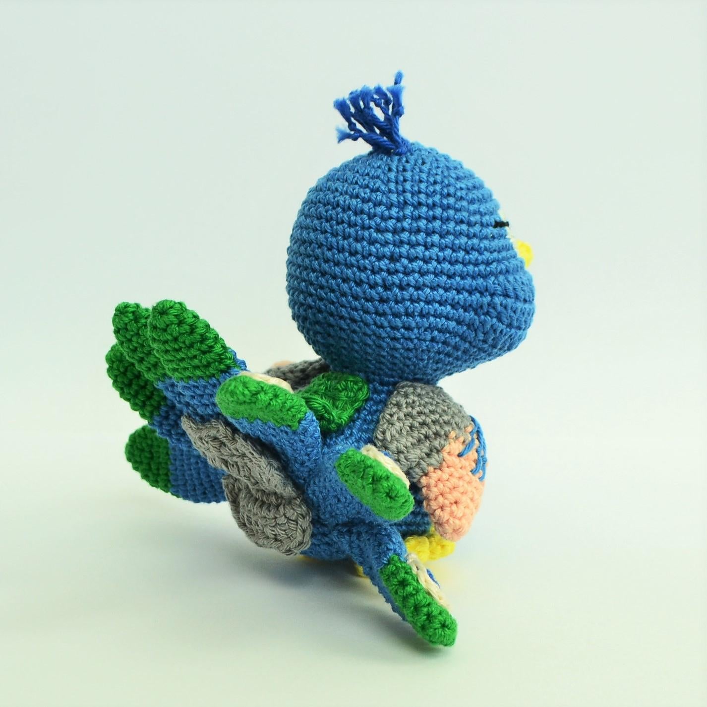 Woody the peacock