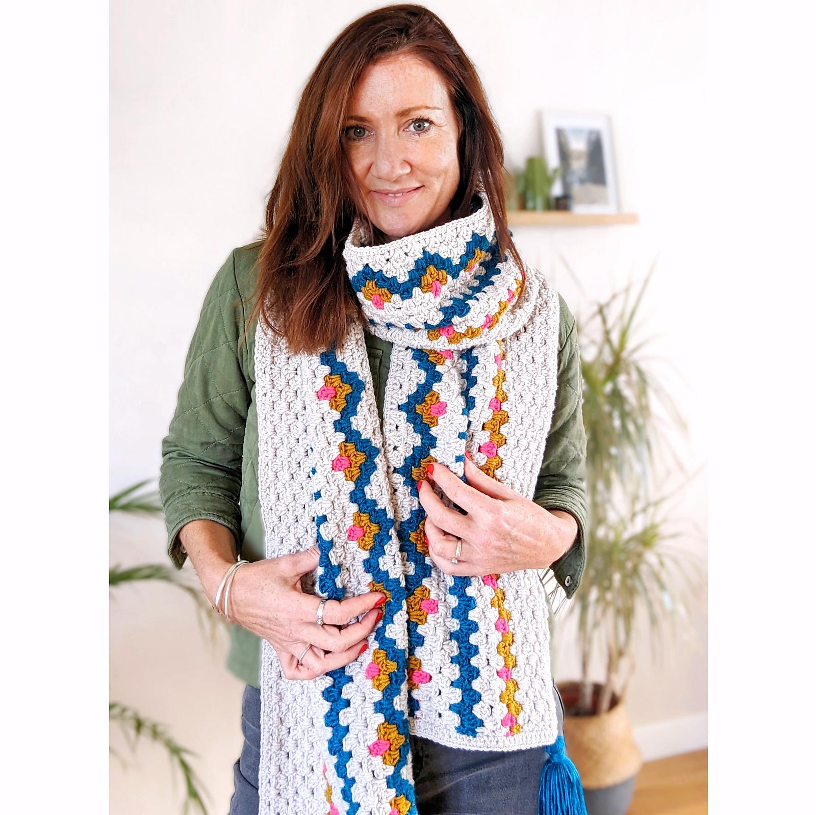 Boho Granny scarf