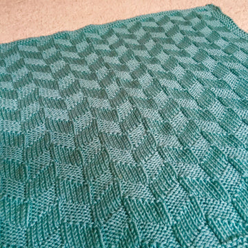 Slanted Patchwork Blanket