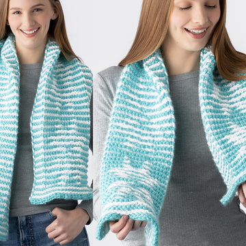 Norwegian Star Illusion Scarf