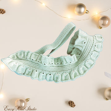 Ruffled Cowl Neck Warmer