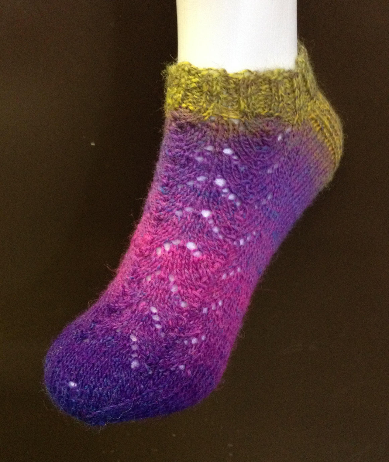 Lacy Arrow 4 Ply Socks