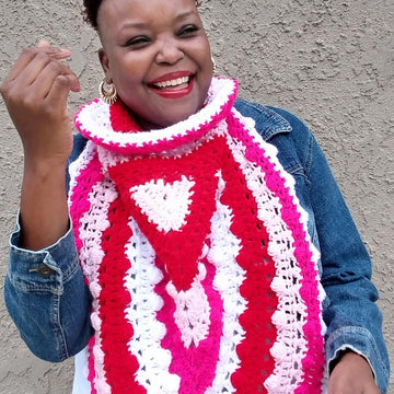 V Day Mega Scarf