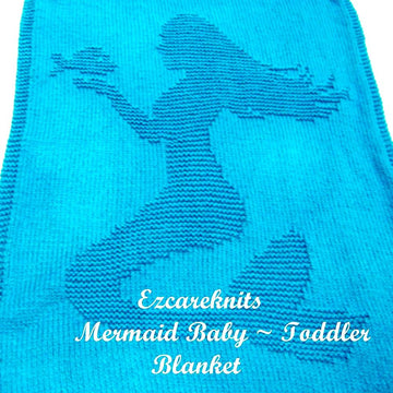 Mermaid Baby & Toddler Blanket