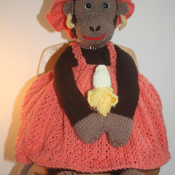 Clarisse the "Hide-A-Bag" Monkey