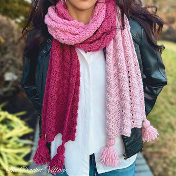 Sweatheart Chevron Scarf