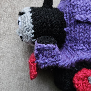 Knitted Steam Train