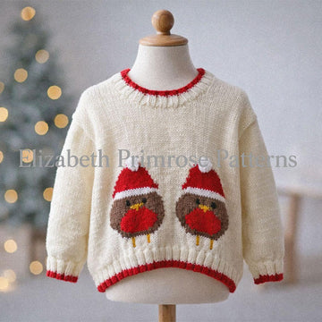 Christmas Robins Jumper P13