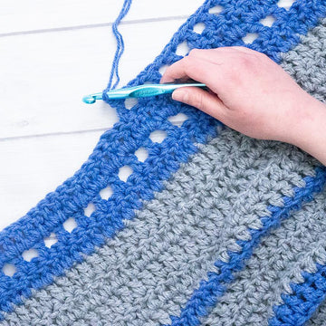 Striped Baby Blanket