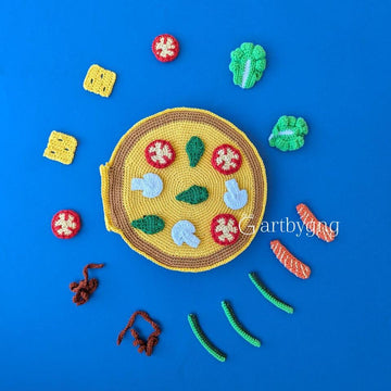 Fun foods quiet book pattern