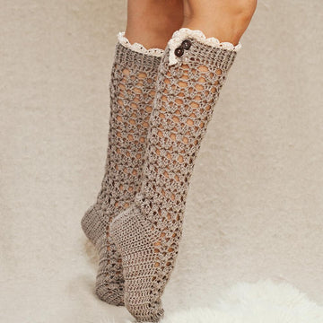 Lux Buttoned Socks