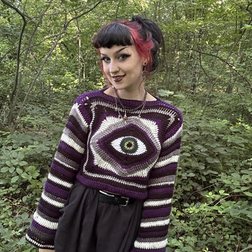 Whimsical Eye Jumper