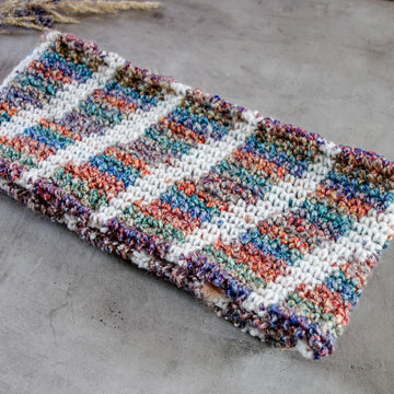 029- Striped infinity cowl