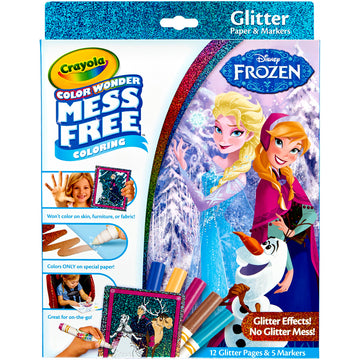 Crayola Color Wonder Glitter Set - Frozen