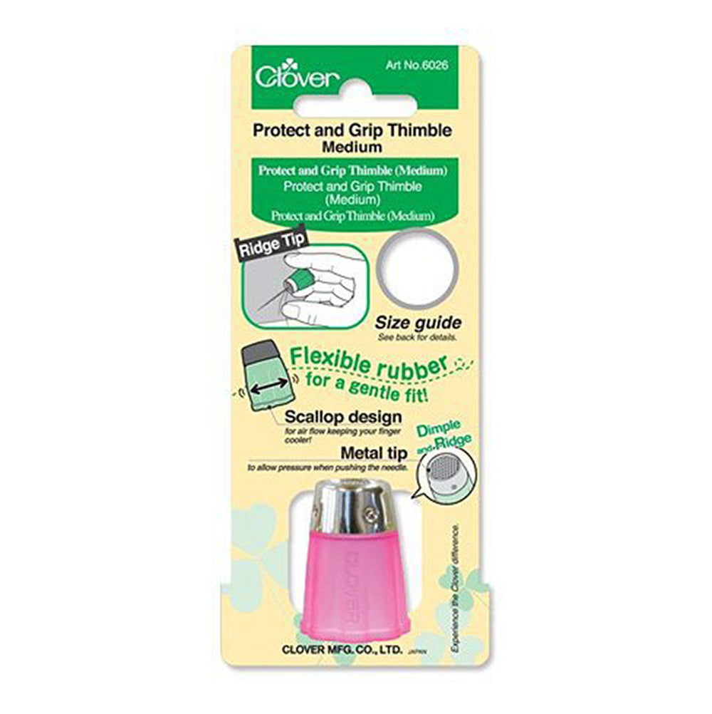 Clover Protect and Grip Thimble - Medium