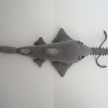 Saw Shark Sawfish Amigurumi Crochet Pattern