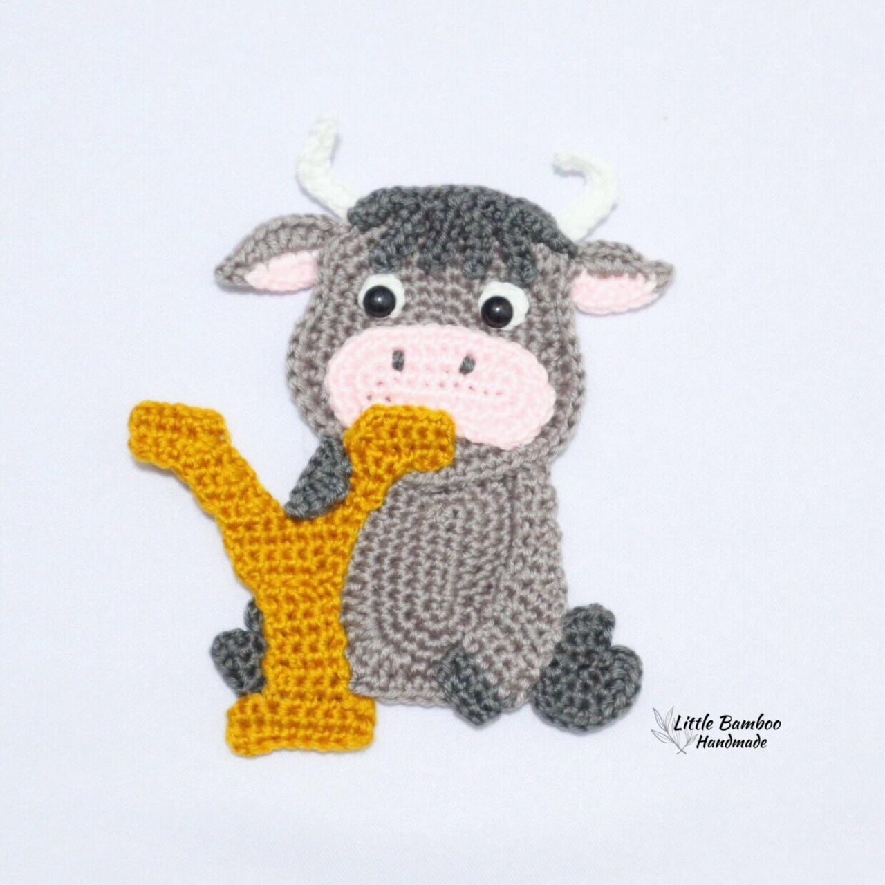 Y for Yak Applique