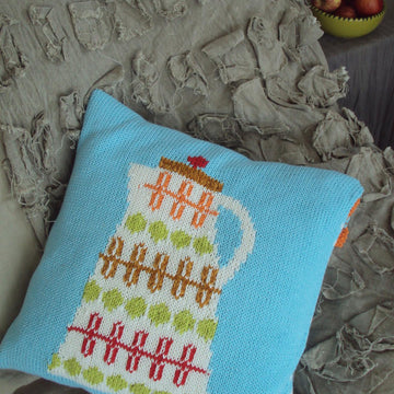 Coffee Pot Cushion Cover