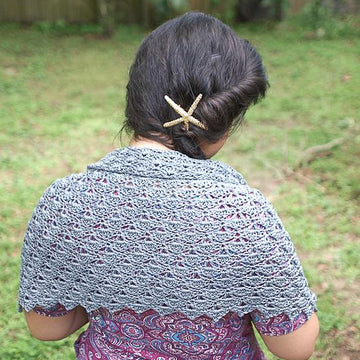 Mermaid Tears Shawl
