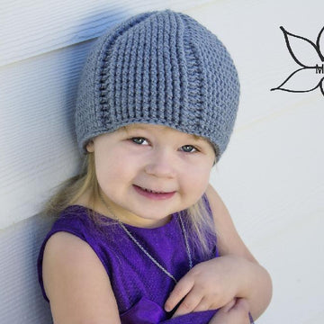Reversible Star Crochet Beanie
