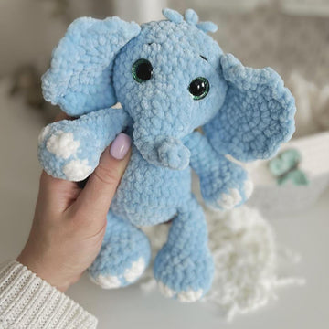 Plush elephant