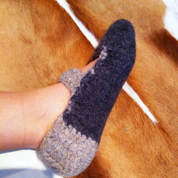 Georgian Felted Slippers