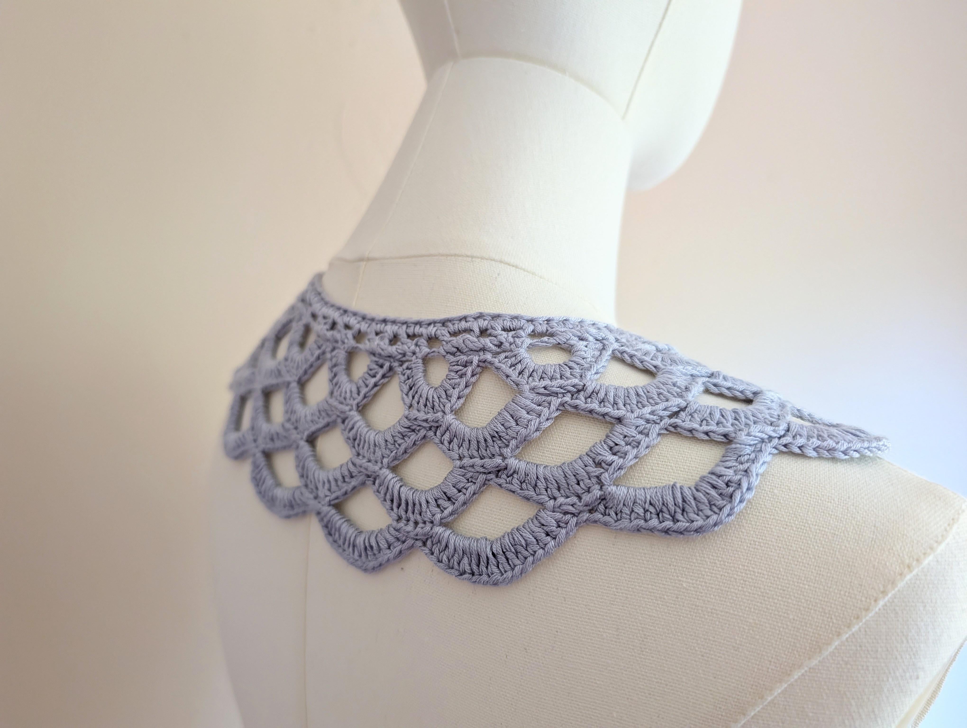 Elegant Lace Collar Chart #117
