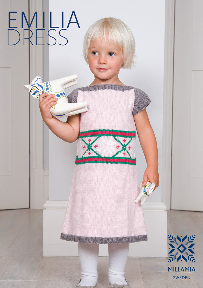 Emilia Dress in MillaMia Naturally Soft Merino