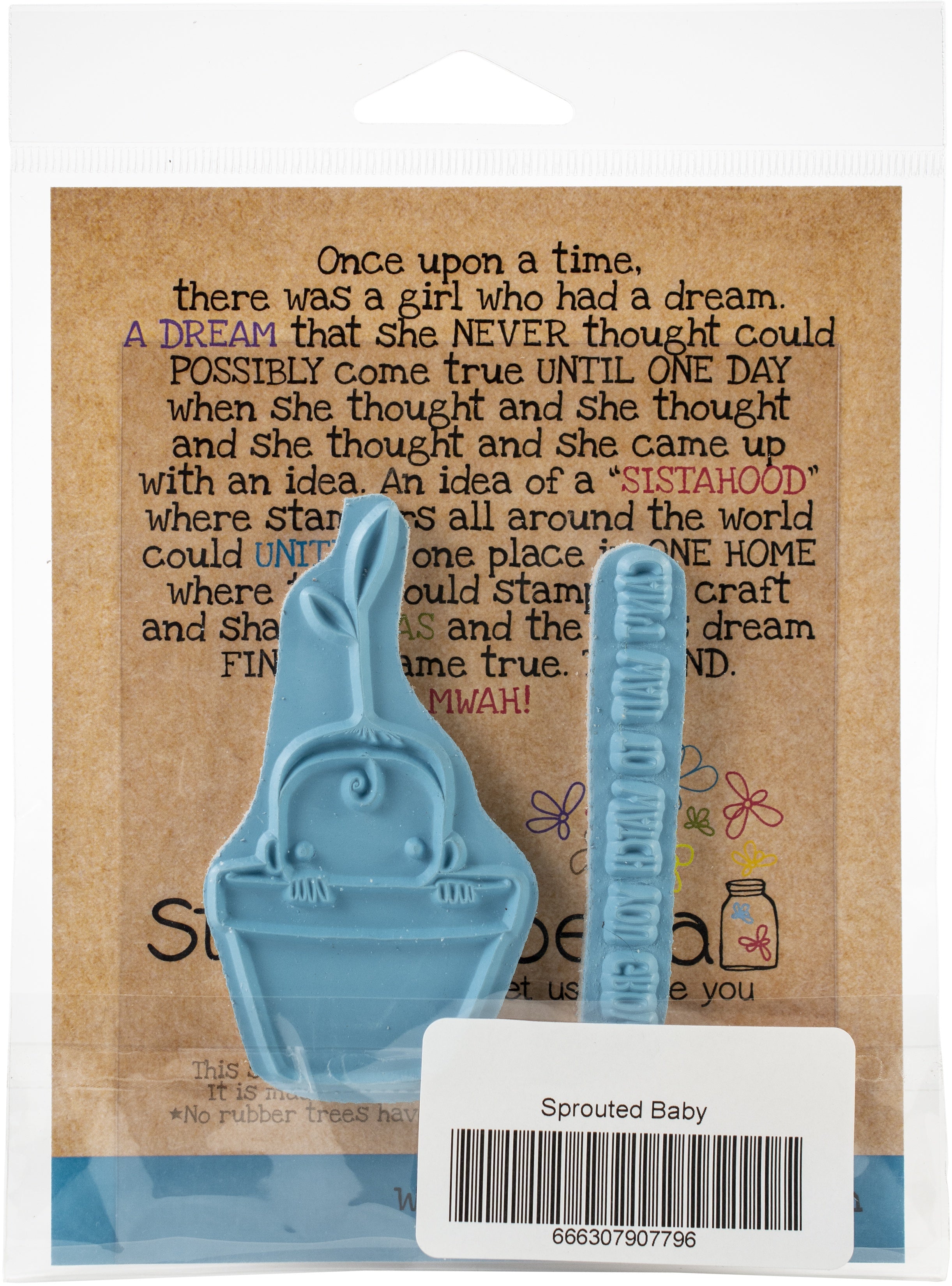 Stamping Bella Cling Stamps - Sprouted Baby