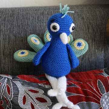 Crochet Pattern for the Peacock Phil!