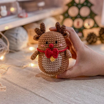 Amigurumi Christmas Reindeer