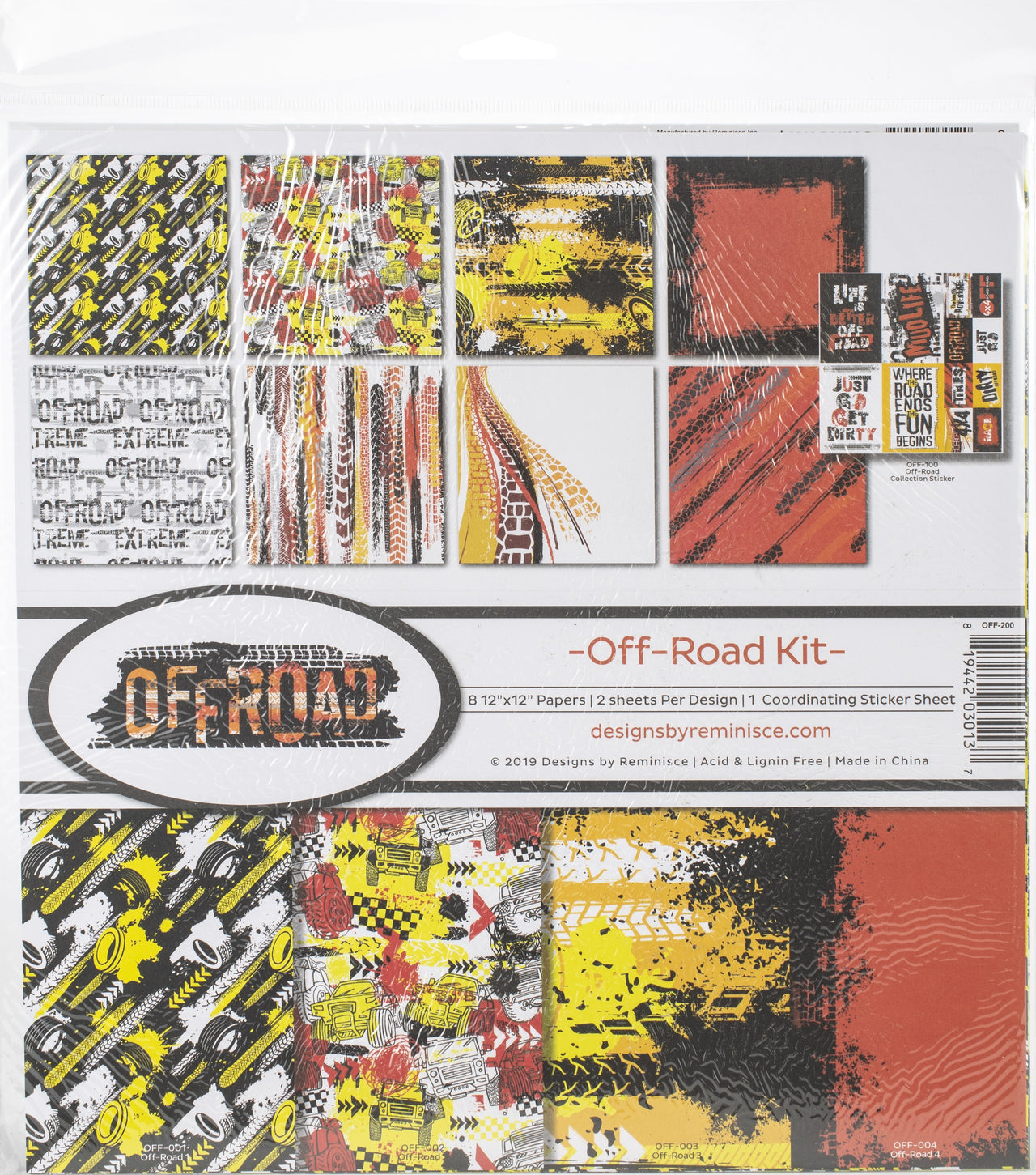 Reminisce Collection Kit 12"X12" - Off-Road