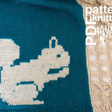 Squirrel Throw Blanket / Shawl / Scarf (2016013)